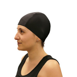 GORRO NATACIÓN LICRA NEGRO